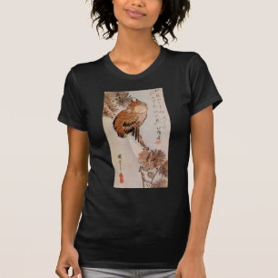 T-shirt 月 夜 の み み く, Chouette de la Lune , Hiroshige, Ukiy