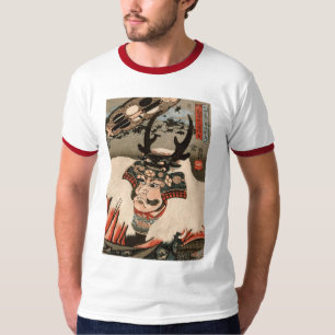 T-shirt 武 田 玄 信, 国 Takeda Shingen, Kuniyoshi, Ukiyo-e