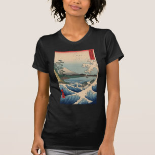 T-shirt 波と富士山, vague de 広重 et mont Fuji, Hiroshige