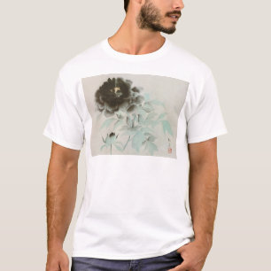 T-shirt 牡 丹, 速 水 御 舟 Peony, Gyoshu, Art japonais