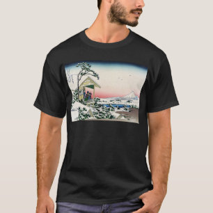 T-shirt 礫 川 雪 旦, 北 斎 Voir le mont Fuji de Koishikawa, Hoku