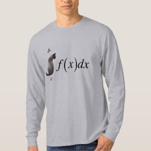 T-SHIRT 積 分 猫 Tャ ツ