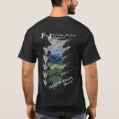 T-shirt 航空自衛隊所属F/RF-4 Phantom II Tシャツ (Dos)