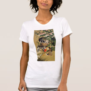T-shirt 芙蓉双鶏図 du 動植綵絵 (10), 伊藤若冲