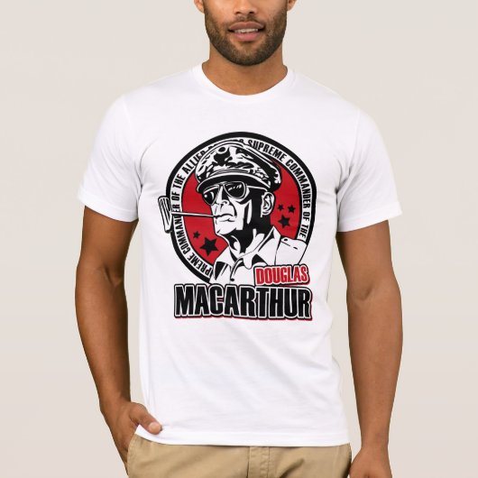 T-SHIRT 連合国軍最高司令官ダグラス・マッカーサー (Devant)