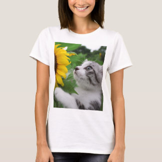T-SHIRT 野良猫ニャン吉【ひまわり】