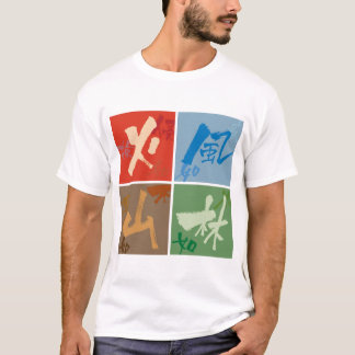 T-shirt 風林火山 色桝 furinkazan coloring square
