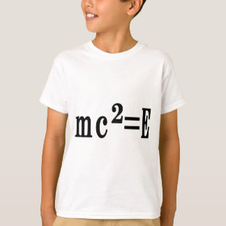 T-shirt mc²=E