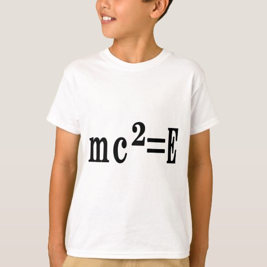 T-shirt ｍｃ²＝E (Devant)
