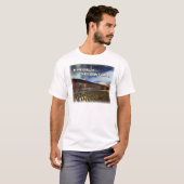 T-shirt 001 si nous le construisons ils ne viendra pas (Devant entier)