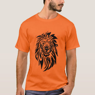 T-Shirt 002 - Lion - Orange