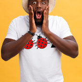 T-shirt 🐞 002, Mignonne coccinelle