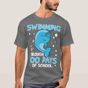 T-shirt 00 Jours De Cadeau Enseignant De L'École