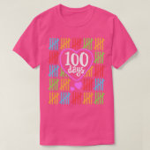 T-shirt 00 Jours d'école pour enseignants Femmes Compter C (Design devant)