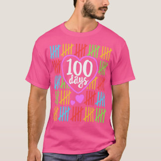 T-shirt 00 Jours d'école pour enseignants Femmes Compter C