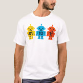 T-shirt 01 10 11 Robots Binary Code Cute Tech Design (Devant)