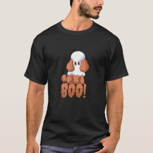 T-shirt 01 Boo Caniche Chien Fantôme Animal Compagnon Amat