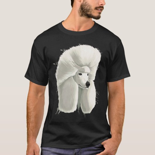 T-shirt 01 Chien Caniche (Devant)