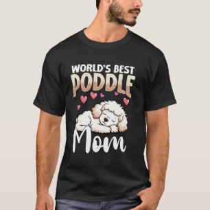 T-shirt 01 Chien Caniche Meilleure Maman Caniche du Monde