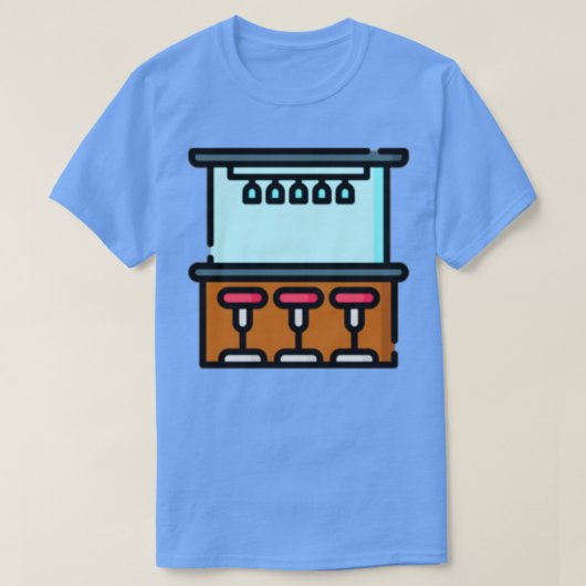 T-shirt 048 bar (Design devant)