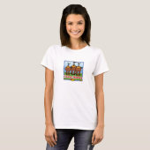 T-shirt 048 chevaux d'amour d'I (Devant entier)