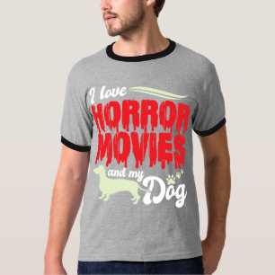 T-shirt 05.Film D'Horreur J'Aime Les Films D'Horreur Et Mo