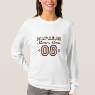 T-shirt 08 de douille de maman de patin de McPalin