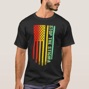 T-shirt 0 Arrêtez La Stigmatisation Sensibilisation à La S