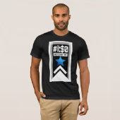 T-shirt 0 $ de noir Conception (Devant entier)