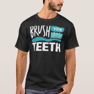 T-shirt 0 Dentiste aux dents blanches propres