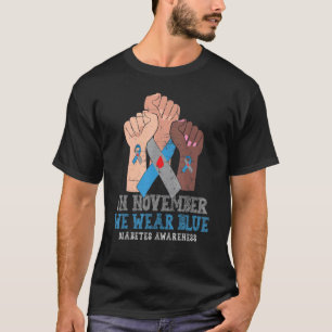 T-shirt 0 En novembre, nous portons le bleu Survivants de
