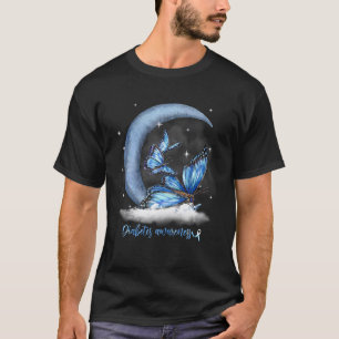 T-shirt 0 En novembre, nous portons un ruban bleu papillon