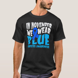T-shirt 0 En novembre, nous portons un ruban bleu pour la