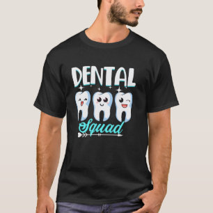 T-shirt 0 Équipe dentaire drôle Dentiste Hygiéniste Odonto