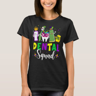 T-shirt 0 Équipe dentaire du Mardi Gras Étudiants Hygiénis