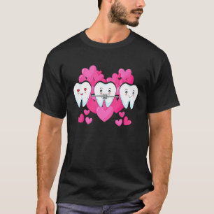 T-shirt 0 Fée des dents Saint-Valentin Dentiste Cher(e) De