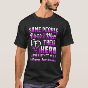 T-shirt 0 Héros de la sensibilisation à l'épilepsie Crise