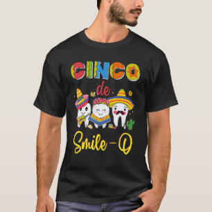 T-shirt 0 Hygiéniste dentaire Cinco De Mayo Cinco De Sour