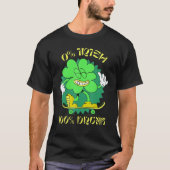 T-shirt 0 Irish 100 Drunk St Patrick's Day Green Drinking (Devant)