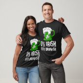 T-shirt 0 Irish 100 Drunkish Draft Beer Shamrock St Patric (Unisexe)