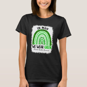T-shirt 0 Léopard Arc-en-ciel En mai, nous portons du vert