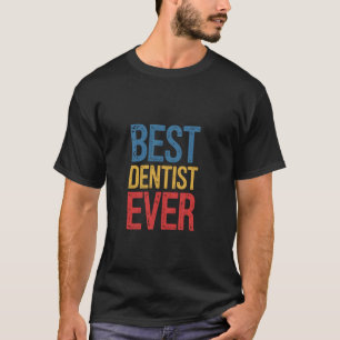 T-shirt 0 Meilleur Dentiste Jamais Épouse École Mari Collè
