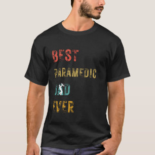 T-shirt 0 Meilleur Papa Ambulancier Jamais Fête des Pères