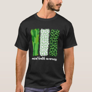 T-shirt 0 Mois de la sensibilisation à la santé mentale Ru