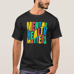 T-shirt 0 Mois de la sensibilisation à la santé mentale Sa