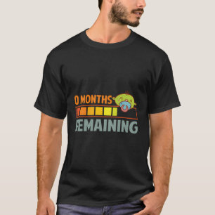 T-shirt 0 Mois restants - Mère Drôle - Grossesse