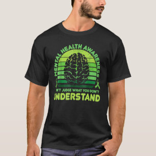 T-shirt 0 Ne jugez pas Sensibilisation à la santé mentale