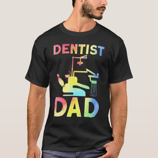 T-shirt 0 Papa dentiste (Devant)