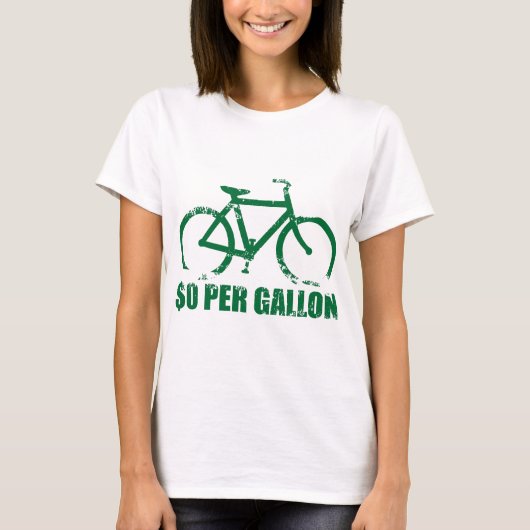 T-SHIRT $0 PAR GALLON (Devant)