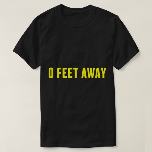 T-shirt 0 Pieds De Croisière Gay Drôle (Design devant)